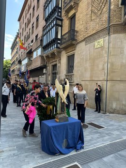 Acto de la Policía Nacional en conmemoración de las víctimas del terrorrismo.
