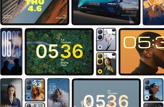 Sistema operativo HyperOS.