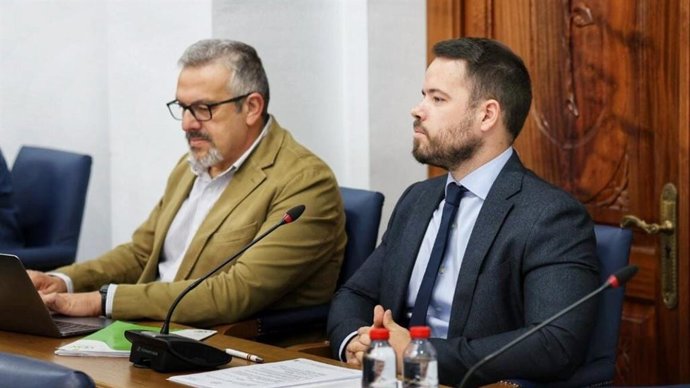 José  Antonio Rodríguez y Carlos Chinchilla, concejales del grupo municipal Vox en Rincón de la Victoria.