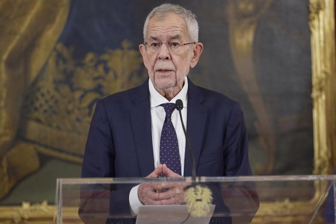 Archivo - Imagen de archivo del presidente de Austria, Alexander van der Bellen. 