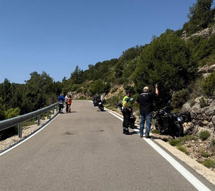 Punto de la vía en el que ha tenido lugar el siniestro.