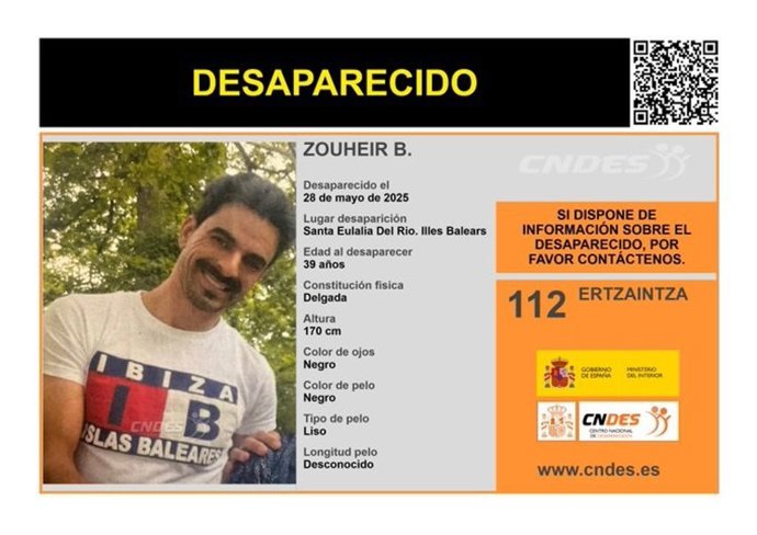 Cartel del desaparecido.