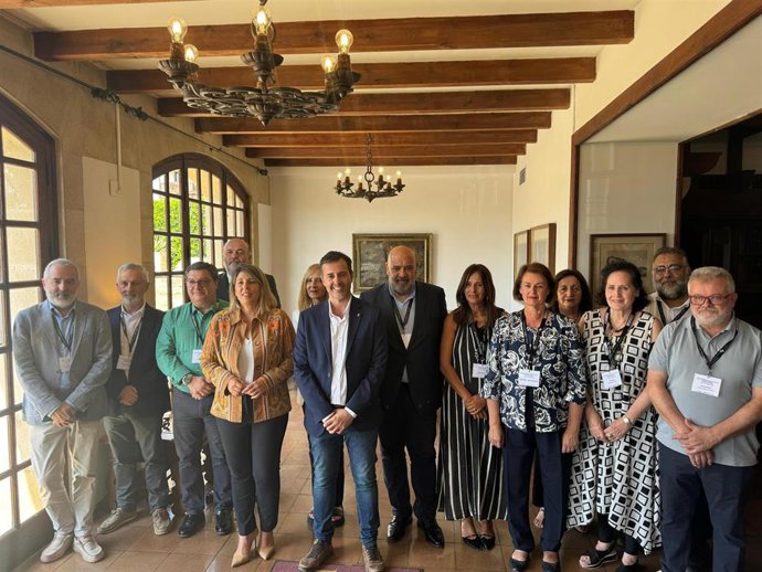 El alcalde de Palma, Jaime Martínez, participa en las 'Jornadas Internacionales de Ciudades y Sitios Fortificados Hispánicos: el sistema Mediterráneo'.