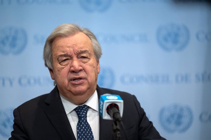 El secretario general de la ONU, António Guterres