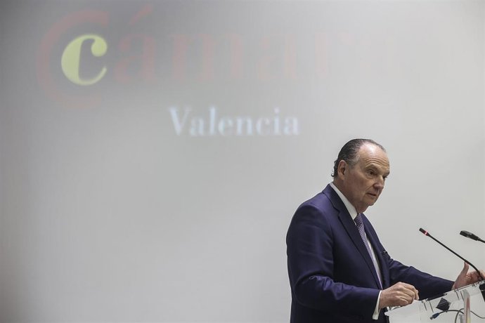 Archivo - El presidente de la Cámara de Comercio de Valencia, Vicente Morata, EN IMAGEN DE ARCHIVO