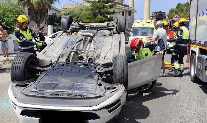 Accidente en Alcúdia.