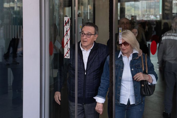 Archivo - Arquivo - O ex-vice-presidente do Comitê Técnico de Árbitros (CTA), José María Enríquez Negreira, deixa a Ciutat de la Justícia, em 19 de março de 2024, em Barcelona, Catalunha (Espanha). O "Caso Negreira" ou "BarçaGate" é uma investigação reali