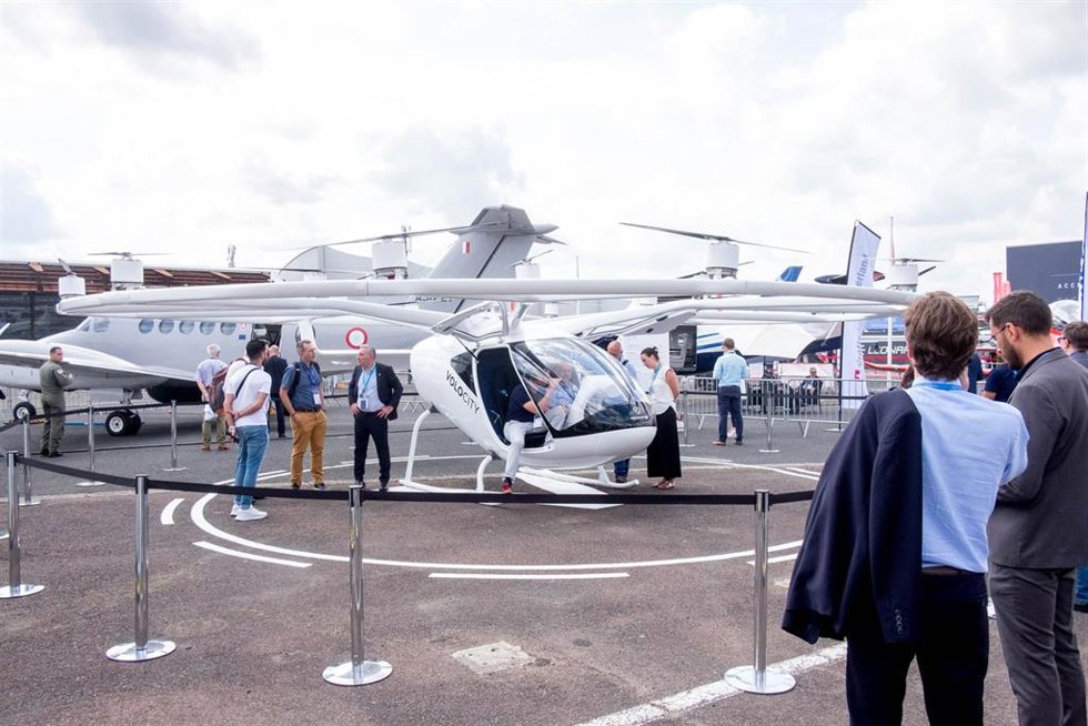 Archivo - Exposición en el Salón Internacional de la Aeronáutica y el Espacio de Le Bourget, al norte de París