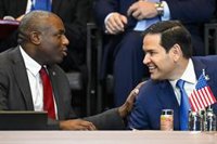 Rubio defiende ante Lammy y Barrot una "vía diplomática" para impedir a Irán desarrollar un arma nuclear