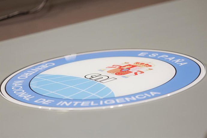 Archivo - Arquivo - Logotipo do Centro Nacional de Inteligência (CNI), em 17 de abril de 2023, em Madri (Espanha). O Centro Nacional de Inteligência (CNI) está vinculado ao Ministério da Defesa e é o órgão público responsável por fornecer ao Presidente do
