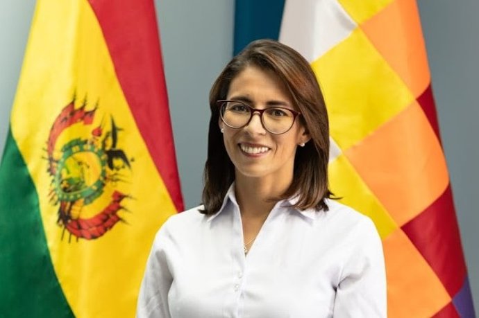 A nova Ministra da Justiça da Bolívia, Jessica Saravia