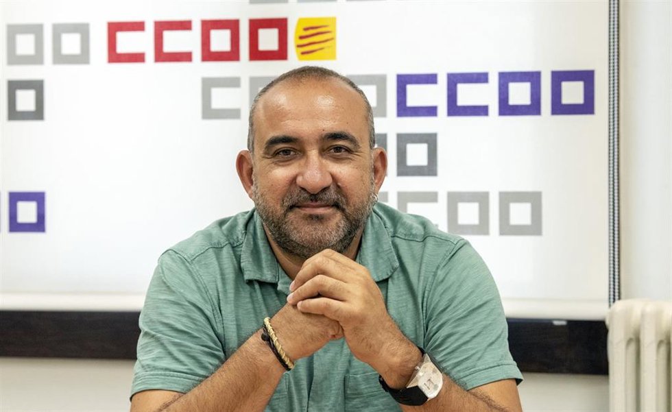 Archivo - El exsecretario general de CCOO Catalunya, Javier Pacheco, en una imagen de archivo