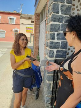 Una de las carteras de Correos en la provincia de Zaragoza.