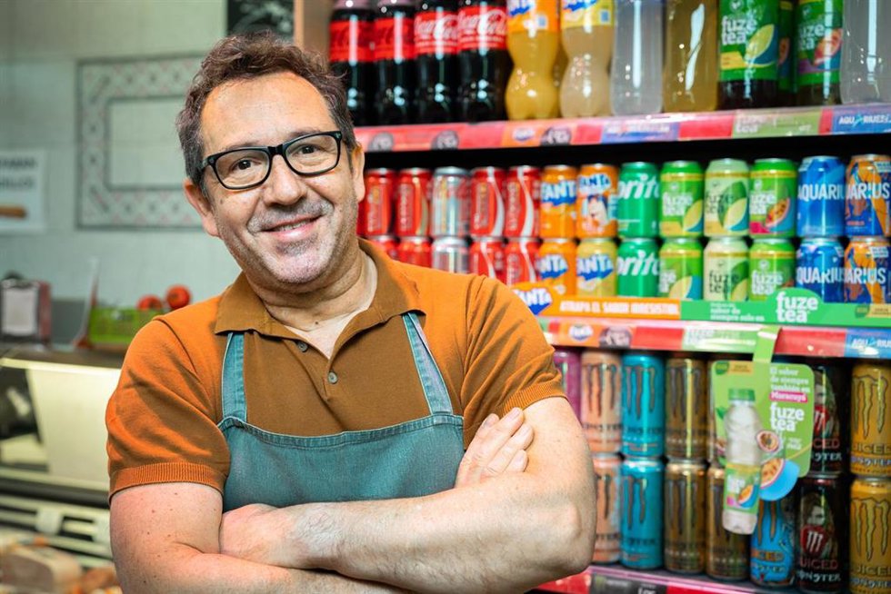 PAblo Muñoez, autoservicio Tres Cruces, Madrid
