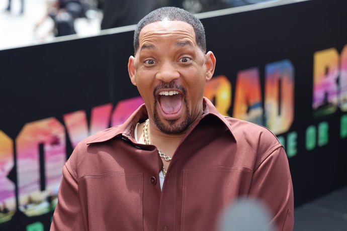 Archivo - Will Smith en la presentación de "Bad Boys: Ride or Die" en la plaza de Cibeles a 26 de Mayo de 2024 en Madrid (España).