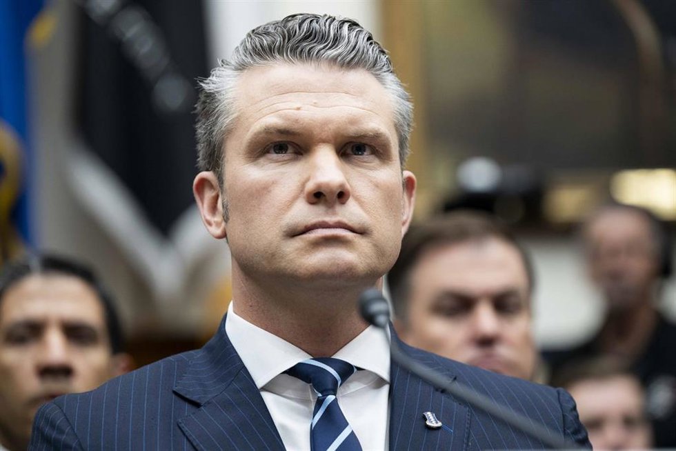 El secretario de Defensa de Estados Unidos, Pete Hegseth, durante una vista ante la Comisión de Servicios Armados de la Cámara de Representantes (archivo)