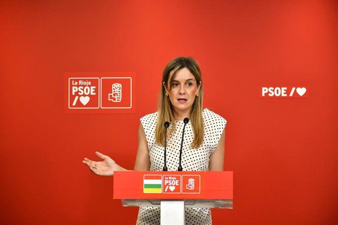 Archivo - La diputada del PSOE, Sara Orradre