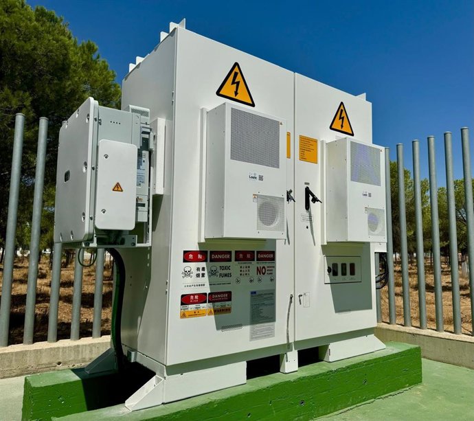 Imagen de una batería industrial.