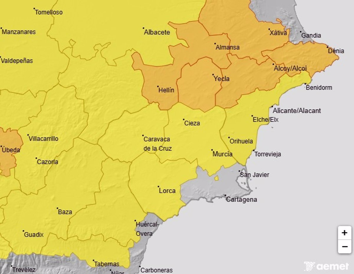 Meteorología activa el aviso por tormentas y lluvias en la Región, que será de nivel naranja en el Altiplano