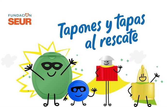 Campaña solidaria 'Tapones y tapas al rescate'
