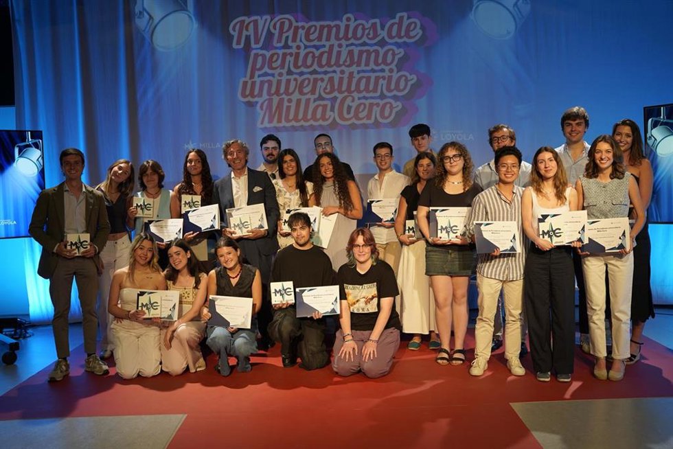 Sevilla.-La Universidad Loyola reconoce trabajos periodísticos de estudiantes en los Premios 'Milla Cero'