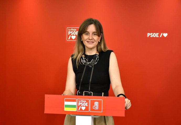 La portavoz adjunta del Grupo Parlamentario Socialista, Sara Orradre