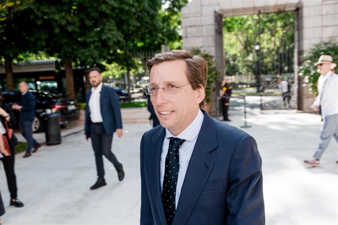 El alcalde de Madrid, José Luis Martínez Almeida