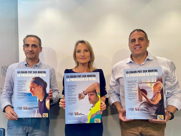 Presentación de la campaña de este verano 2025 para hacer frente a olas de calor con el lema 'La calor pot ser mortal, la prevenció es vital'