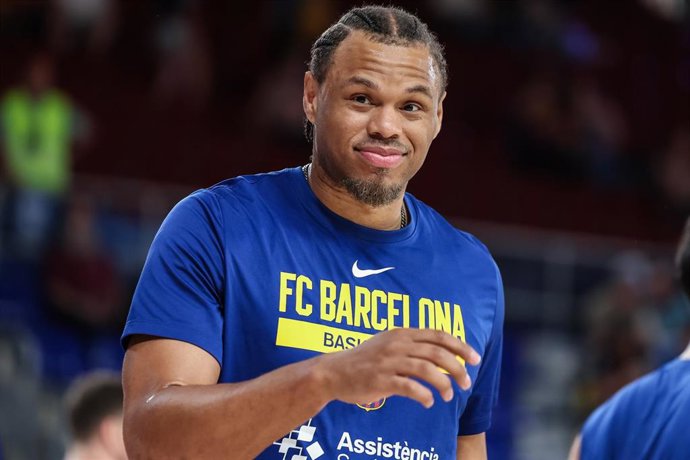 El jugador Justin Anderson en su etapa en el Barça