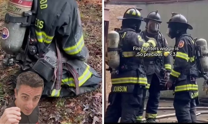 ¿Por Qué Algunos Bomberos "Bailan" En Plena Emergencia?: El Curioso Motivo Tiene Que Ver Con Su Vida