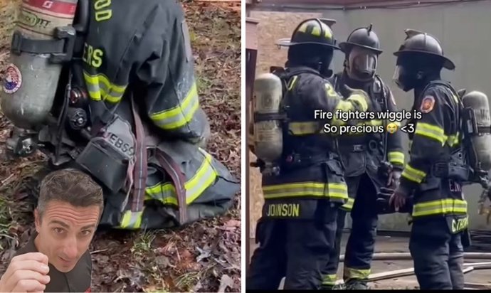 ¿Por Qué Algunos Bomberos "Bailan" En Plena Emergencia?: El Curioso Motivo Tiene Que Ver Con Su Vida