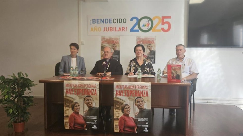 Rueda de prensa de Cáritas Guadalajara.