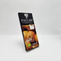 Tableta de chocolate de Paccari.
