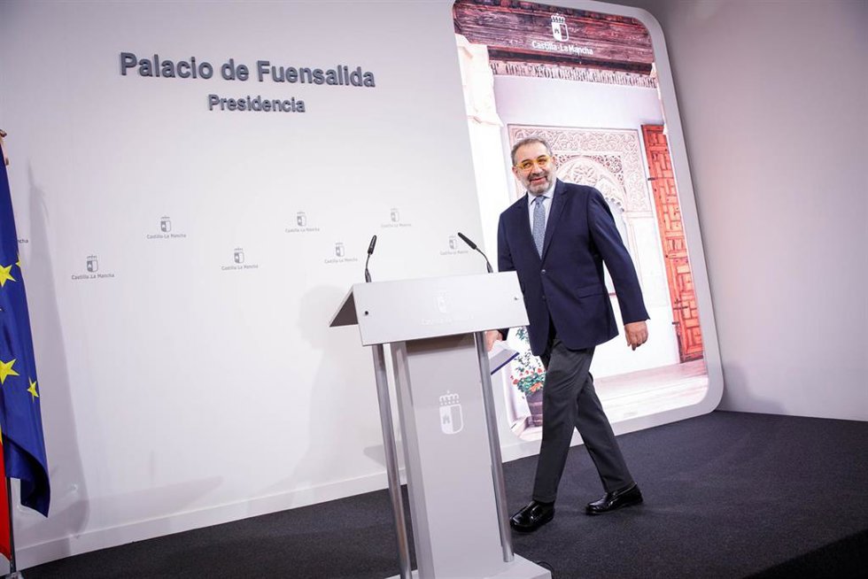 El consejero de Sanidad de Castilla-La Mancha, Jesús Fernández Sanz.
