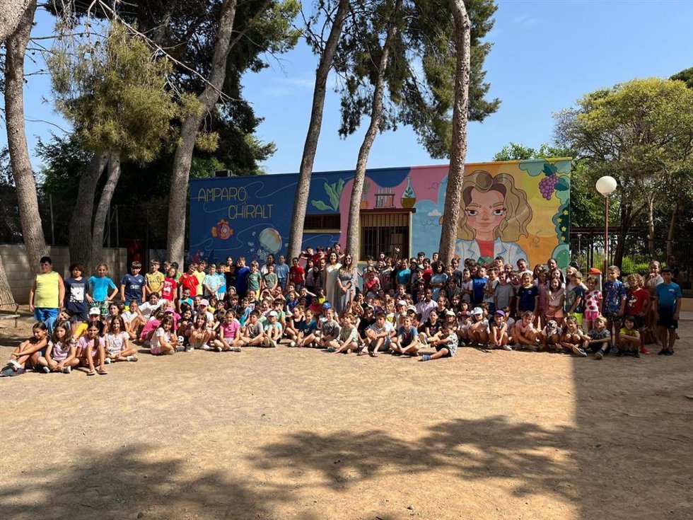 'Dones De Cincia' Rindre Tributo A Esta Referente De La Tecnología De Los Alimentos Con Un Mural En Benifaraig De La Artista Silvia López