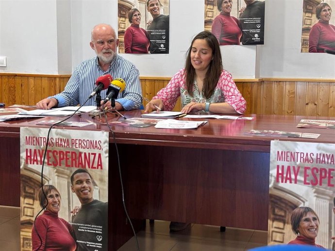 Rueda de prensa de Cáritas Cuenca.