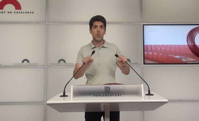 El portaveu dels Comuns al Parlament, David Cid