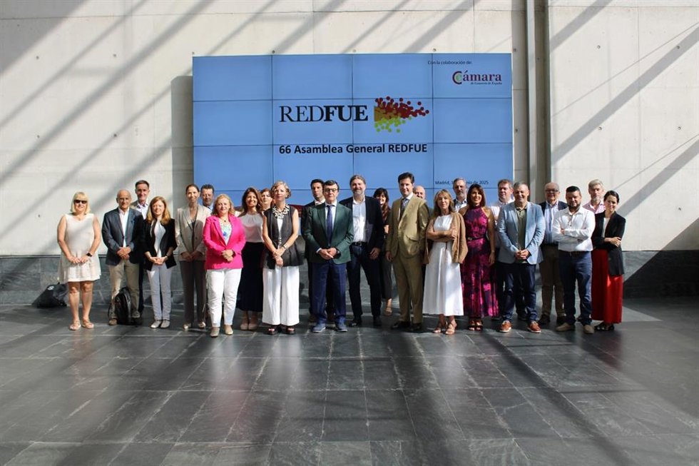 Foto de familia de la 66 Asamblea General de la Redfue