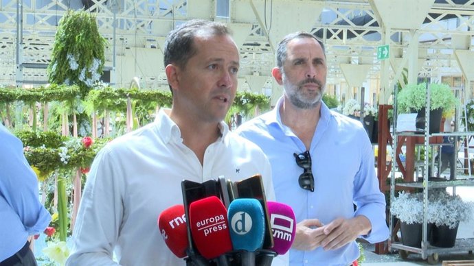 El alcalde de Toledo, Carlos Velázquez.