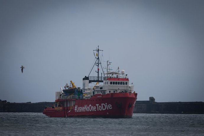 Archivo - Arquivo - Imagem de arquivo de uma embarcação de resgate Sea Eye.