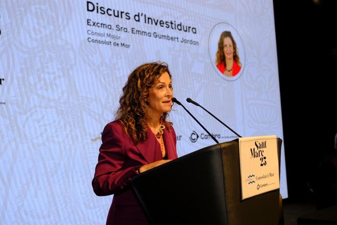 La nueva Cónsul Mayor del Consulado de Mar de la Cámara de Barcelona, Emma Gumbert.