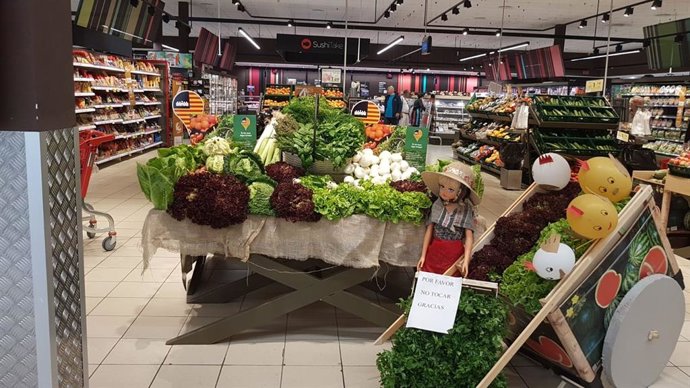 Archivo - Fruta y verdura en Eroski