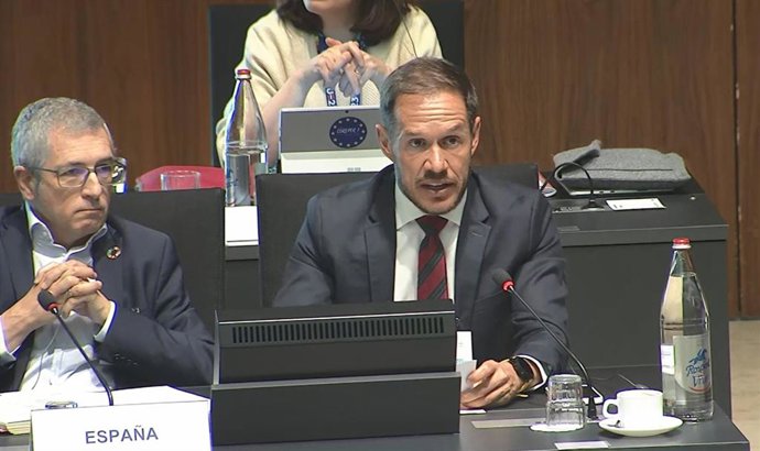 El consejero del Gobierno de Canarias, Mariano H.Zapata