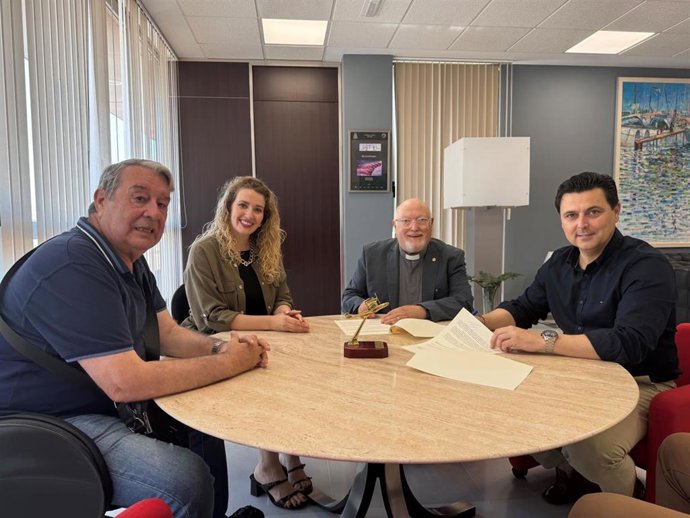 Imagen de la firma de uno de los convenios