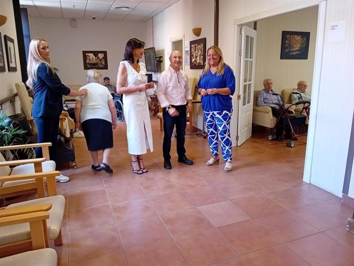 Visita a la residencia.