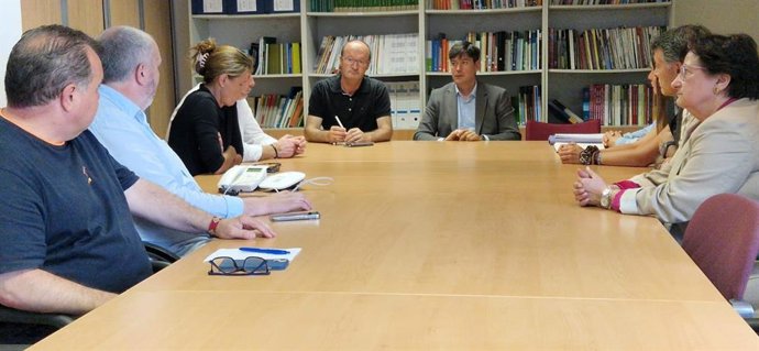 Borja Sánchez, na xunta.