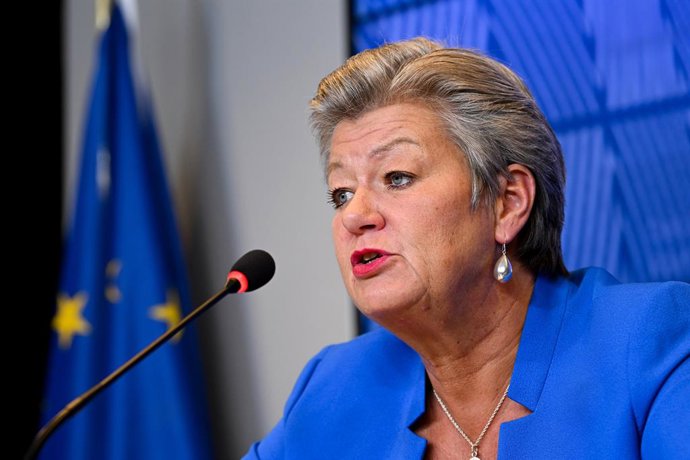 Archivo - Arquivo - A nova enviada especial da UE para os ucranianos e ex-comissária europeia para assuntos internos, Ylva Johansson.