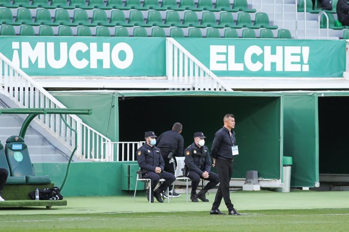 Archivo - Jose Rojo Martin of Elche CF during La Liga football match played between Elche CF and FC Barcelona at Martinez Valero stadium on January 24, 2021 in Elche, Alicante, Spain.