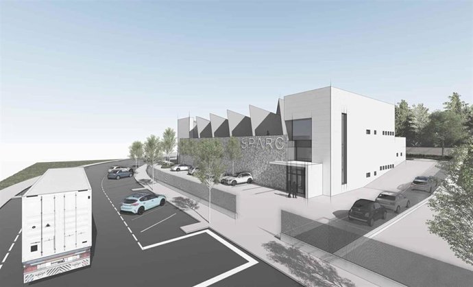 Archivo - Boceto de la nueva fábrica de Sparc en Vigo