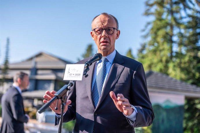 El canciller alemán, Friedrich Merz